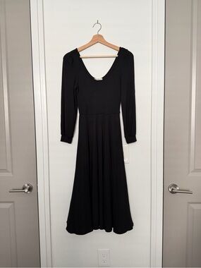 MARINE LAYER • long sleeve midi dress